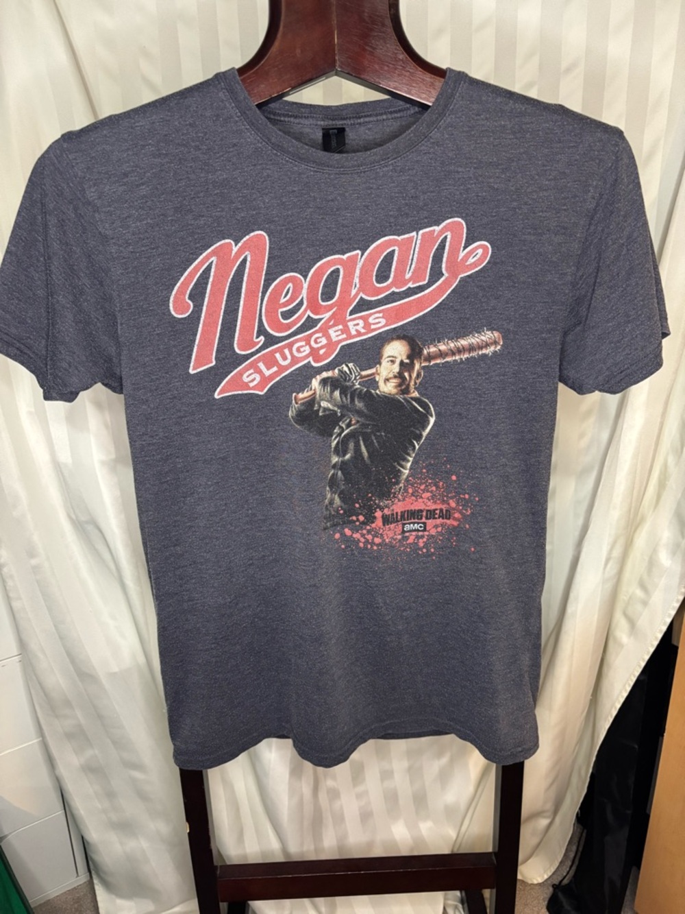 Loot Crate Charcoal Graphic Tee with Red Script